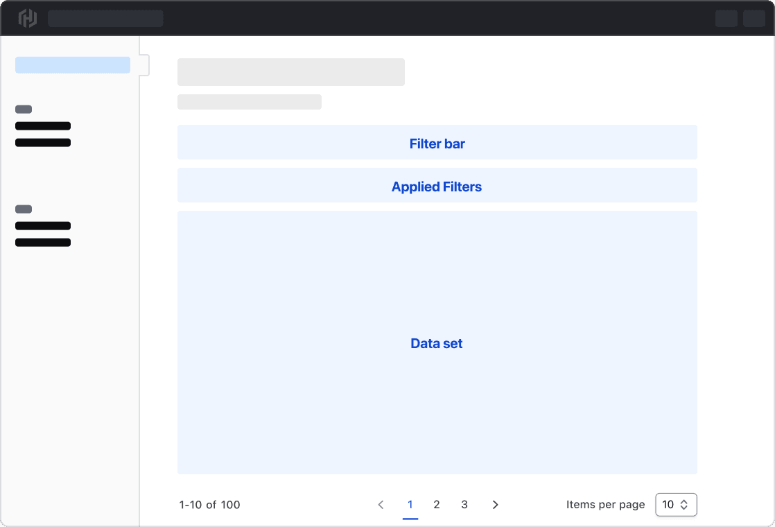 Pagination example